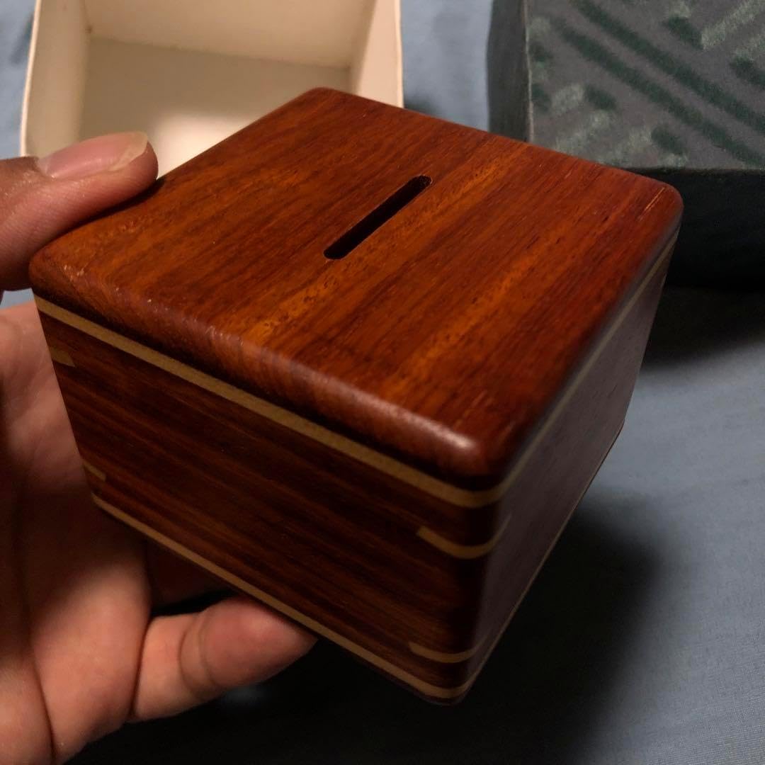 からくり安兵衛　ビン型からくり箱　新品未使用 からくり貯金箱 からくり安兵衛